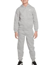 Nike - K NSW Club FLC FZ Tracksuit Tuta da Ginnastica - Lyst