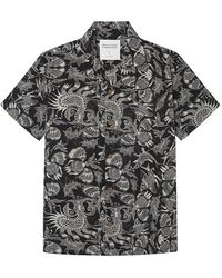 Springfield - Hemd, Zwart, Xxl - Lyst