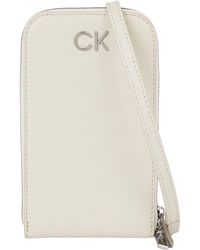 Calvin Klein - Phone Pouch Crossbody With Strap - Lyst