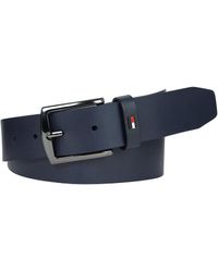 Tommy Hilfiger - Belt Adan 3.5 Cm Nubuck Leather - Lyst
