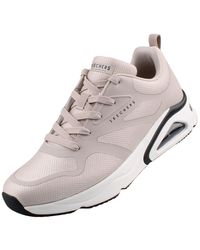 Skechers - Tres-air Uno Revolution Airy Trainers Beige - Lyst