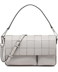 Calvin Klein - Mica Organizational Flap Demi Shoulder Bag & Crossbody - Lyst