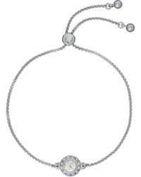 Ted Baker - Soleta Solitaire Sparkle Crystal Adjustable Bracelet For - Lyst