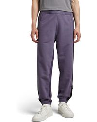G-Star RAW - Tape Color Block Tapered Jogginghose - Lyst