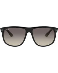 Ray-Ban - Boyfriend Zonnebrillen Montuur Blauw Glazen - Lyst