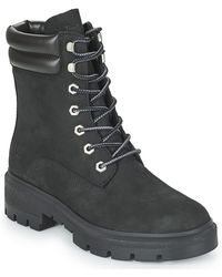 Timberland - Donna Scarpe Stivali Anfibi Cortina Valley 6 Inch Tb0A5Nby Nero nero 0151 - Lyst