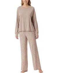 Schiesser - Schlafanzug Set lang Modal-Selected Premium Pyjamaset - Lyst