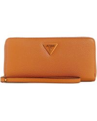 Guess - Becci Large Zip Wallet Clutch - Lyst