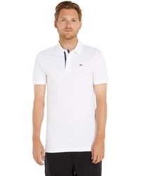Tommy Hilfiger - Tommy Jeans Tjm Slim Placket Polo S/s Polos - Lyst