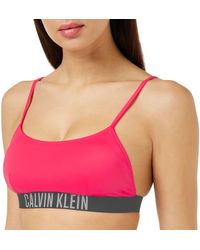 Calvin Klein - Haut de Bikini Bralette sans Armatures - Lyst