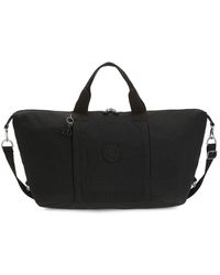 Kipling - BORI, Große Wochenend-Tasche mit abnehmbarem Gurt, 71 cm, 49 L, 0.91 kg, Black Noir - Lyst