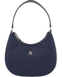 Tommy Hilfiger - Th City Mono Shoulder Bag Aw0aw16153 Hobo - Lyst