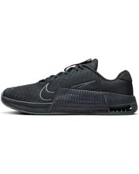 Nike - Metcon 9 Trainers Gym Fitness Workout Shoes Dark Smoke Grey/monarch/smoke Grey Dz2617-014 Uk 8 - Lyst