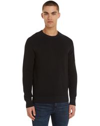 Calvin Klein - Pullover Badge Easy Sweater Strickpullover - Lyst