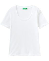 Benetton - 3ga2d1066 T-shirt - Lyst