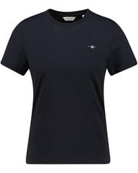 GANT - Reg Shield SS-Maglietta T-Shirt - Lyst