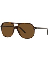 Ray-Ban - Rb2198 Bill Square Sunglasses - Lyst