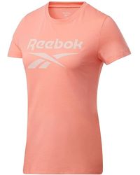 Reebok - Wor Sup Slim Bl Tee T-shirt - Lyst
