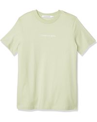 Calvin Klein - INSTITUTIONAL Straight Tee J20J221065 Kurzarm Strickoberteile - Lyst