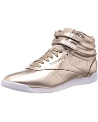 reebok freestyle hi mujer rosas
