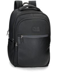 Pepe Jeans Frontier Rugzak Voor Laptop - Zwart