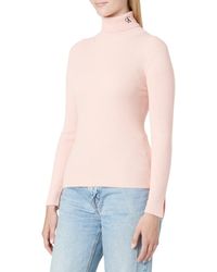 Calvin Klein - Ck Tight Roll Neck Sweater Pullover - Lyst