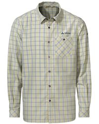 Vaude - Hemd-Bluse Albsteig LS Shirt III Light Olive XL - Lyst