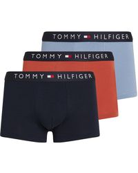 Tommy Hilfiger - 3er Pack Boxershorts Trunks Unterwäsche - Lyst