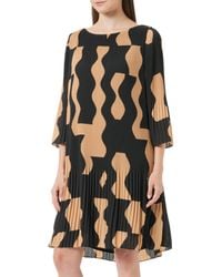 S.oliver - Black Label Plissee Kleid kurz Black 34 - Lyst