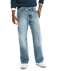 Nautica - Mens Authentic Loose Denim Jeans - Lyst