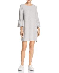 French Connection - Paros Sudan Bell 3/4 Length Sleeve Mini Dress Casual - Lyst