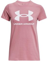Under Armour - Sportstyle Logo Short Sleeve T-shirt S, - Lyst