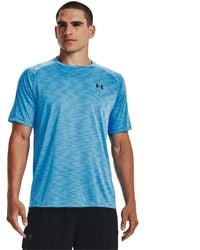 Under Armour Tech 2.0 5c Short Sleeve T-shirt, in Red for Men | Lyst UK