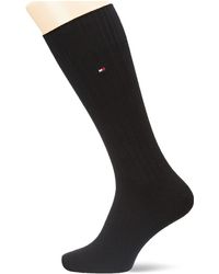 Hombre Ropa de Ropa interior de Calcetines Neppy Stripe Socks Calcetín clásico Tommy Hilfiger de hombre de color Negro 