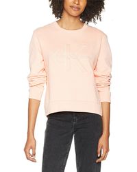 Calvin Klein Harper, Sudadera para Mujer, Rosa (Peachy Keen) X-Small (Tamaño del Fabricante:XS)