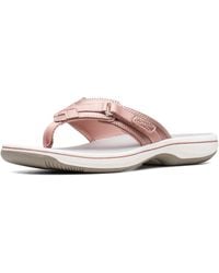 Clarks - Brinkley Sea Flip Flops - Lyst