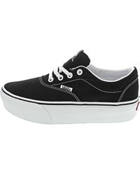 Vans - Ward Platform Canvas Sneakers Voor - Lyst