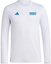 adidas - Charlotte Fc Pre-game Long Sleeve T-shirt - Lyst