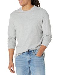 Amazon Essentials - T-Shirt à ches Longues Coupe Ajustée - Lyst