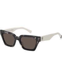 Tommy Hilfiger - Gafas de Sol TH 2101/S TCB BLACK WHITE HAVANA 52/19/140 Mujer - Lyst