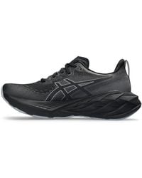 Asics - Novablast 4 S Running Shoes Road Black/grey 5 - Lyst