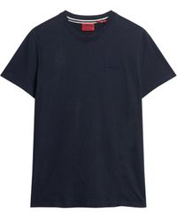 Superdry - S Chest Logo T-shirt Navy L - Lyst