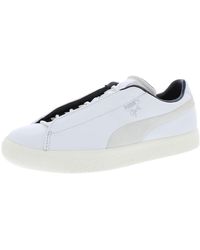 PUMA - Mens X Nanamica Clyde Gt Lace Up Sneakers Shoes Casual - Black, White, 7.5 - Lyst