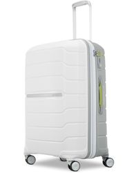 Samsonite - Freeform Hardside Expandable With Dual Spinner Wheels Checked-medium 24-inch - Lyst