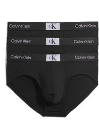 Calvin Klein - Hombre Pack de 3 Calzoncillos Hip Briefs Algodón con Stretch - Lyst