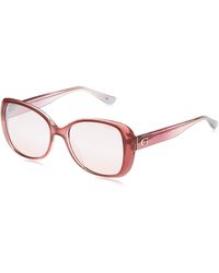 Guess Brillengestelle GU2510-48-54 Rechteckig Brillengestelle 54 Rot