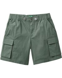 Benetton - Bermuda - Lyst