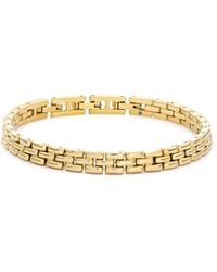 Fossil - Bracciale da uomo in acciaio inossidabile o pelle con chiusura a libro - Lyst