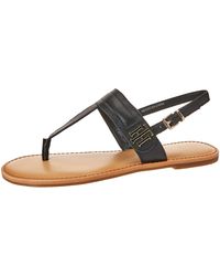 Sandalias planas Tommy Hilfiger de mujer: hasta el 49 % de descuento | Lyst
