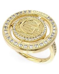 Guess - Bague pour en Acier Inoxydable Taille 56 - Lyst